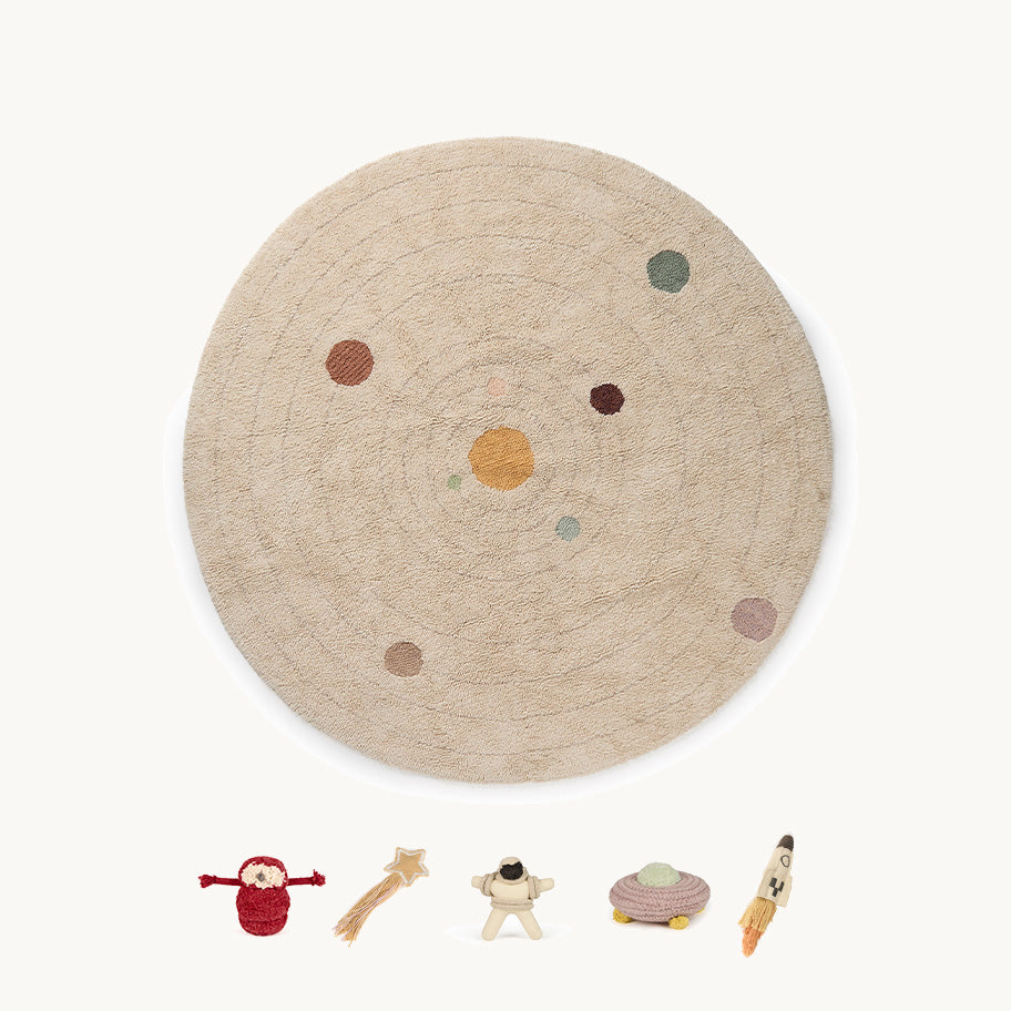 WASHABLE PLAY RUG - SOLAR SYSTEM