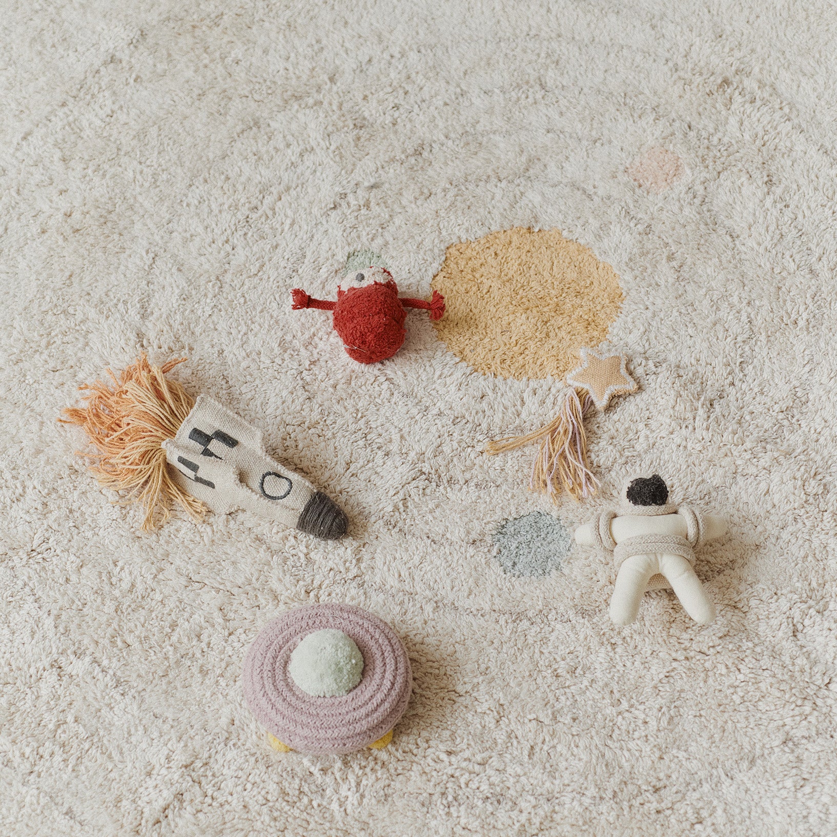 WASHABLE PLAY RUG - SOLAR SYSTEM