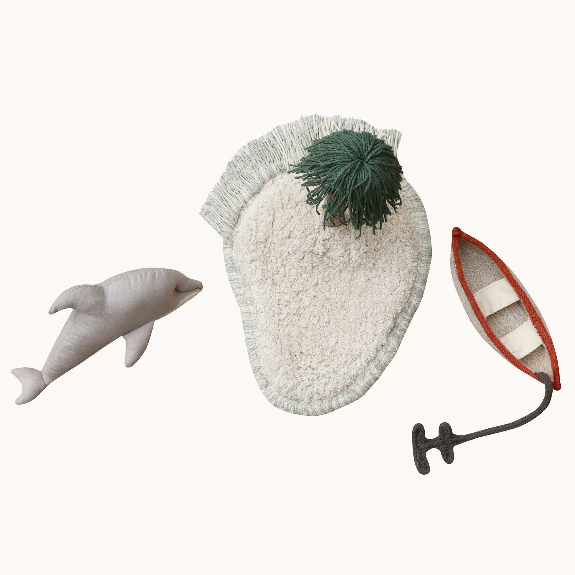 WASHABLE PLAY RUG - WAVES