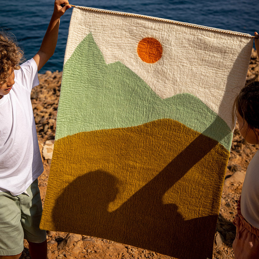 WALL HANGING - Midday Landscape