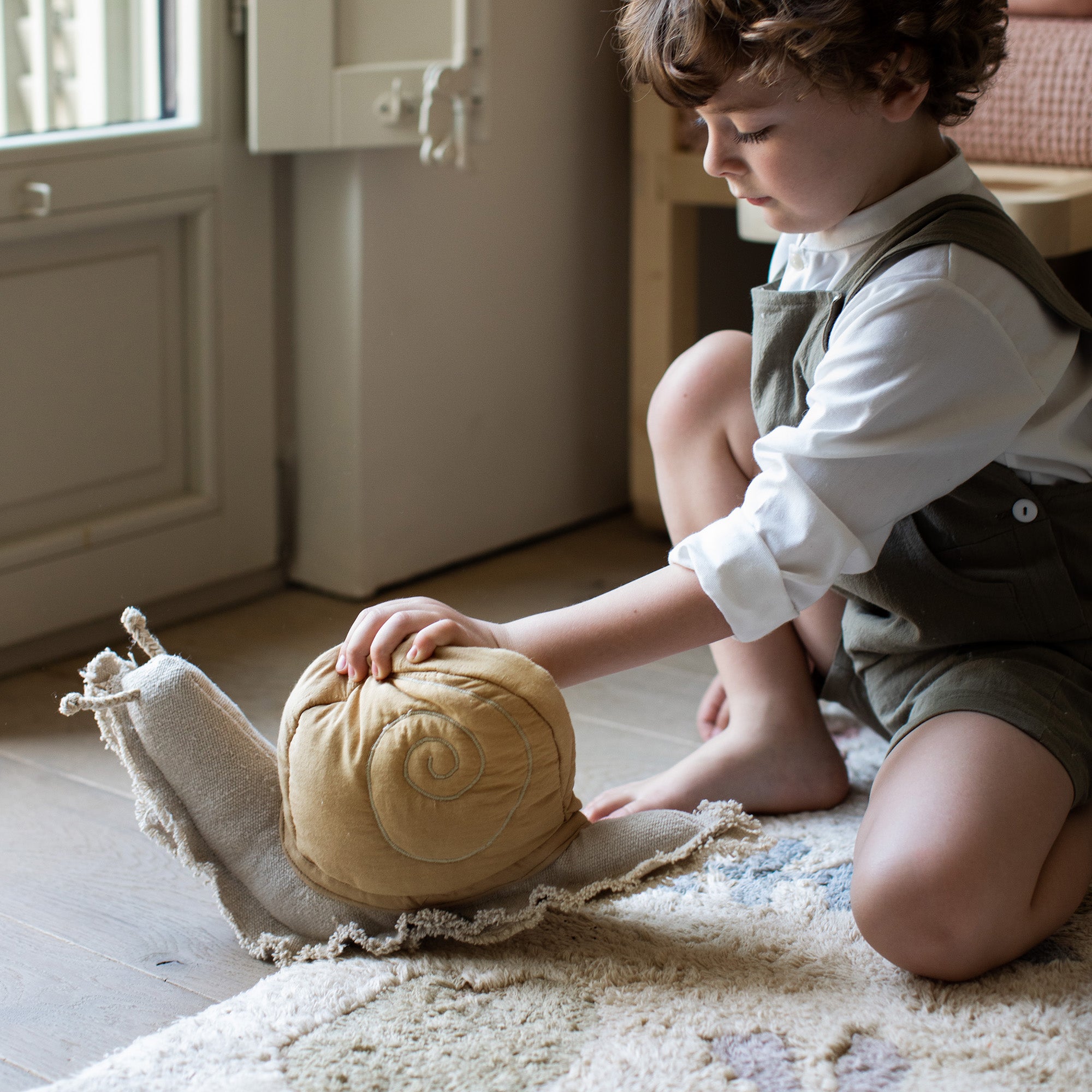 CUSHION - LAZY SNAIL