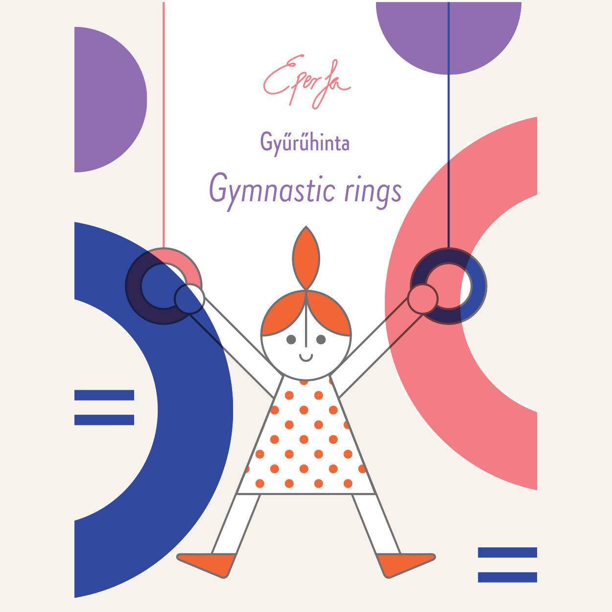 Gymnastic rings - Blue