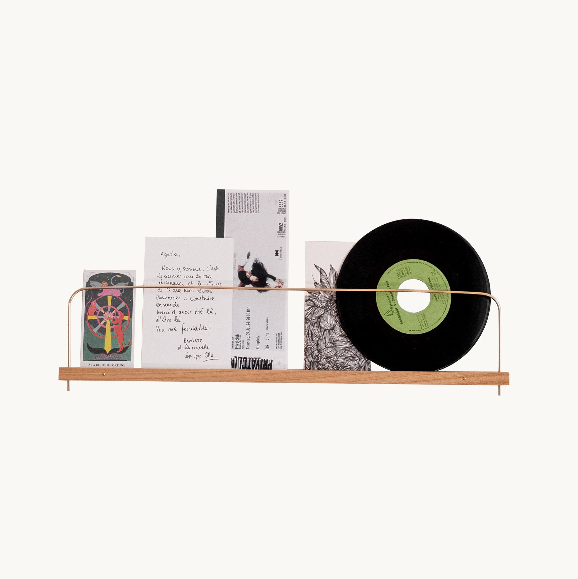 Classic - Display shelf - Classic/Brass
