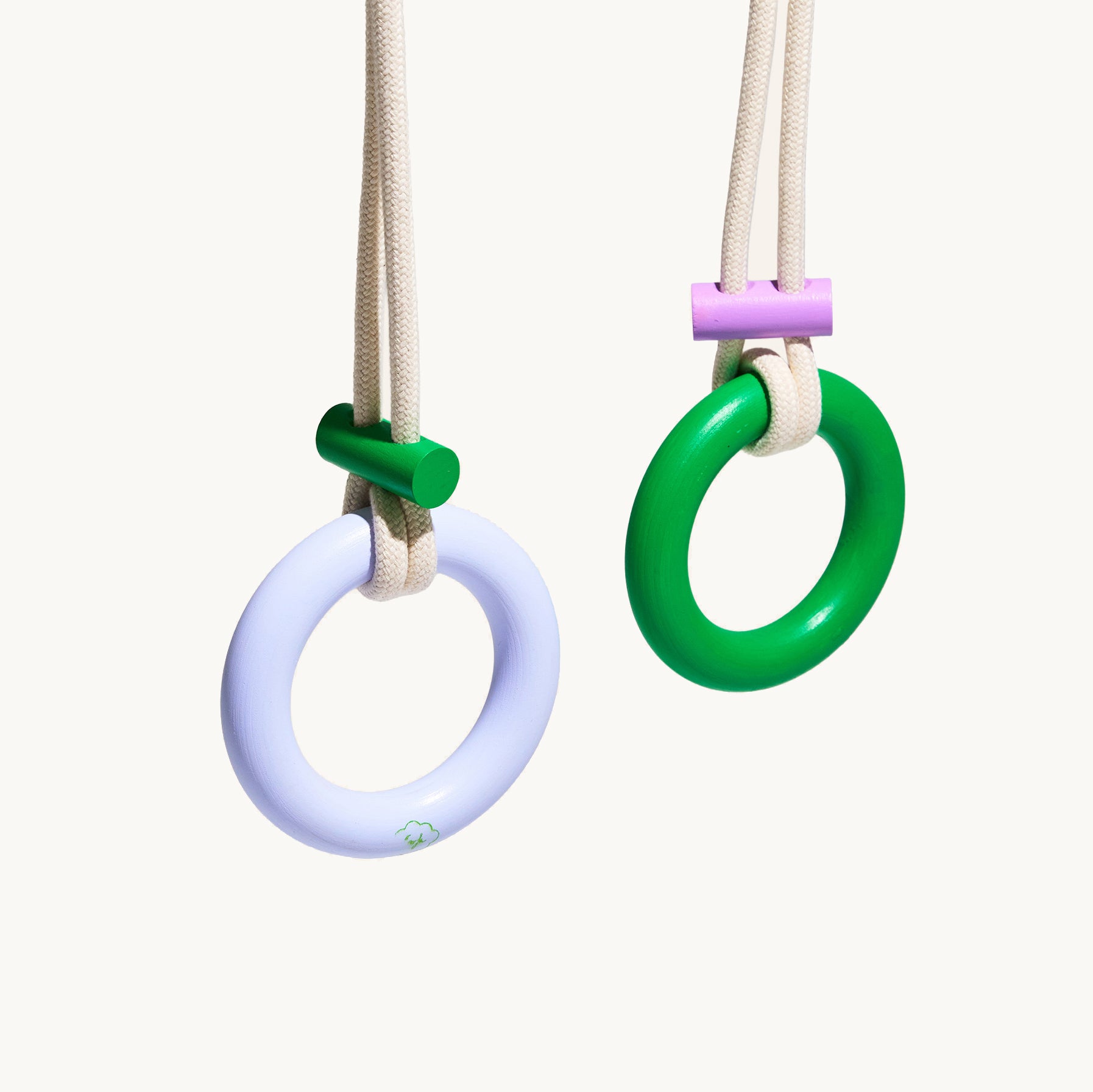 Gymnastic rings - Green